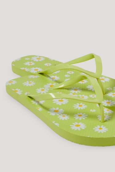 Clockhouse niñas - CLOCKHOUSE - chancletas - verde claro