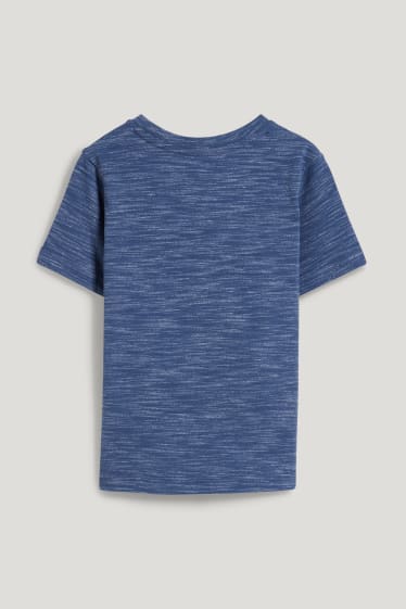 Toddler Boys - Dino - Kurzarmshirt - blau