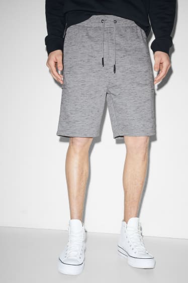 Clockhouse Boys - Sweatshorts - grau-melange