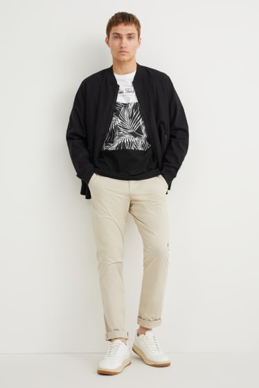 Hombre - Camiseta - negro