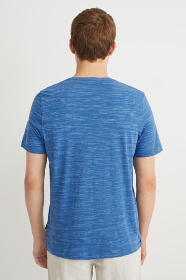 Hombre - Camiseta - azul