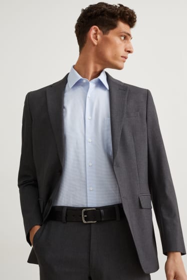 Hommes - Ceinture en cuir - noir