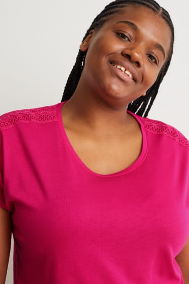 Femmes - T-shirt - rose