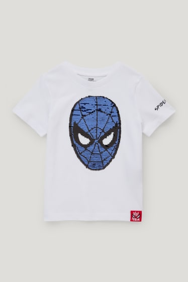 Toddler Boys - Spider-Man - T-shirt - glanseffect - wit