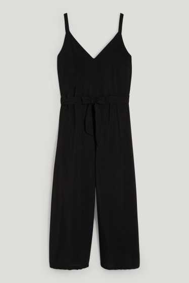 Damen - Jumpsuit - schwarz