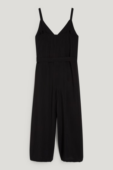 Damen - Jumpsuit - schwarz