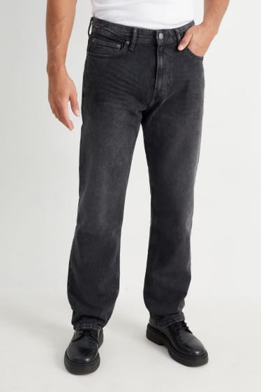 Home - Regular jeans - LYCRA® - texà gris fosc