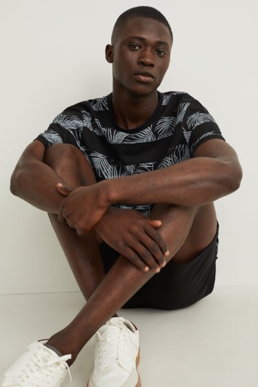 Hombre - Camiseta - negro