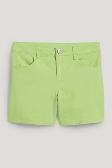 Kids Girls - Shorts - lichtgroen