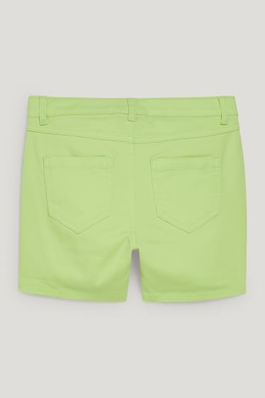 Kids Girls - Shorts - lichtgroen