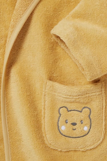 Baby Girls - Accappatoio neonati con cappuccio - giallo chiaro