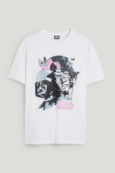 Clockhouse homme - T-shirt - Star Wars - blanc