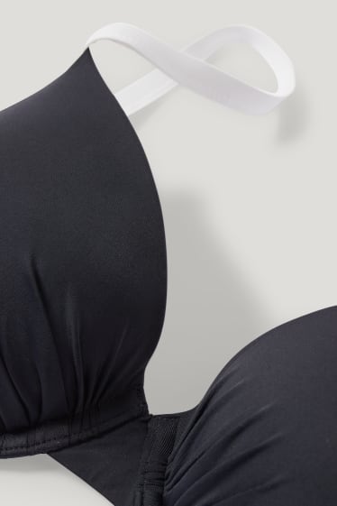Damen - Bikini-Top mit Bügel - wattiert - LYCRA® XTRA LIFE™ - schwarz