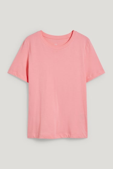 Donna - T-shirt basic - fucsia