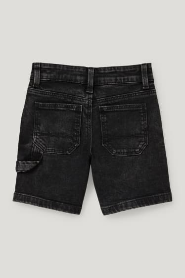 Toddler Boys - Korte spijkerbroek - jeansdonkergrijs