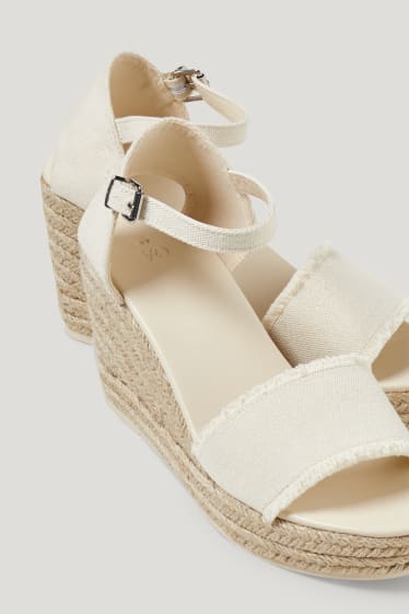 Mujer - Alpargatas - beige claro