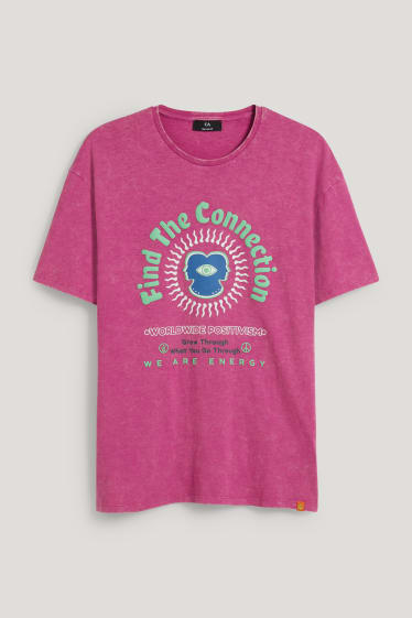 Clockhouse Boys - T-shirt - paars