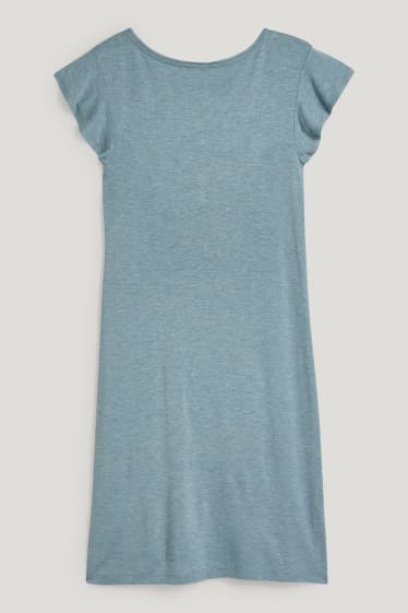 Women - Viscose nightshirt - green