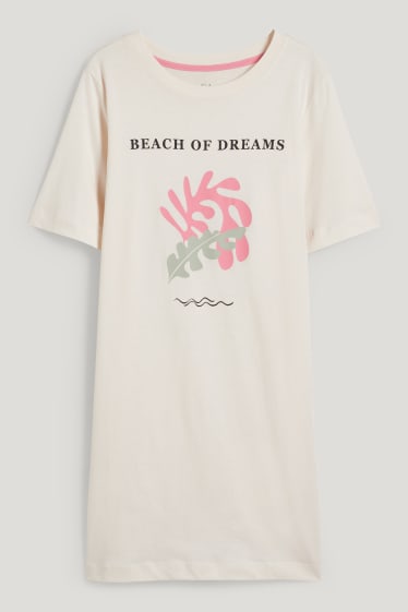 Women - Nightshirt - cremewhite