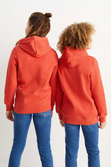 Bambini: - Felpa con cappuccio - genderless - arancio scuro