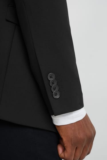 Mężczyźni - Marynarka modułowa - slim fit - Flex - LYCRA® - czarny