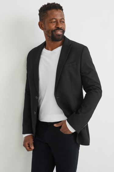 Men - Mix-and-match tailored jacket - slim fit - Flex - LYCRA® - black
