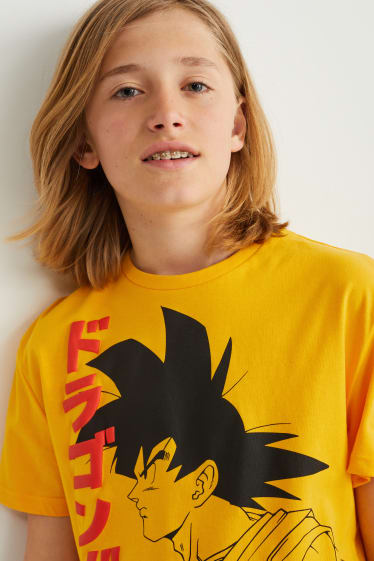 Reverskraag - Dragon Ball - T-shirt - licht oranje