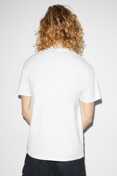Clockhouse homme - T-shirt - Snoopy - blanc