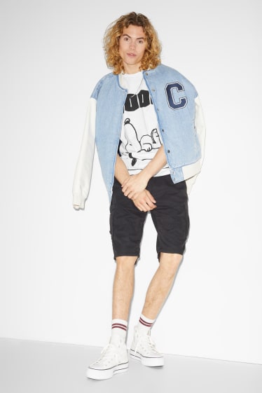 Clockhouse homme - T-shirt - Snoopy - blanc