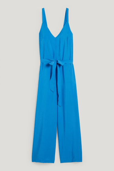Dames - Jumpsuit - blauw