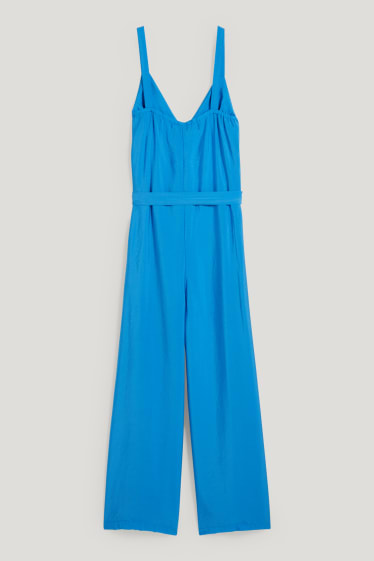 Dames - Jumpsuit - blauw