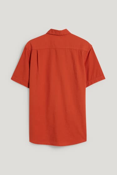 Herren - Hemd - Regular Fit - Kent - dunkelrot