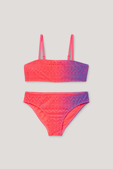 Bambine: - Bikini - LYCRA® XTRA LIFE™ - 2 pezzi - colorato