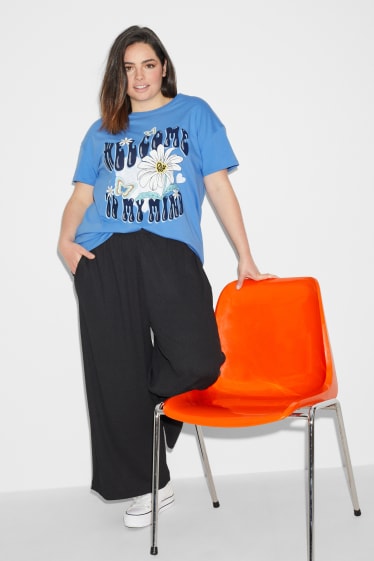 Femmes grandes tailles - CLOCKHOUSE - T-shirt - bleu