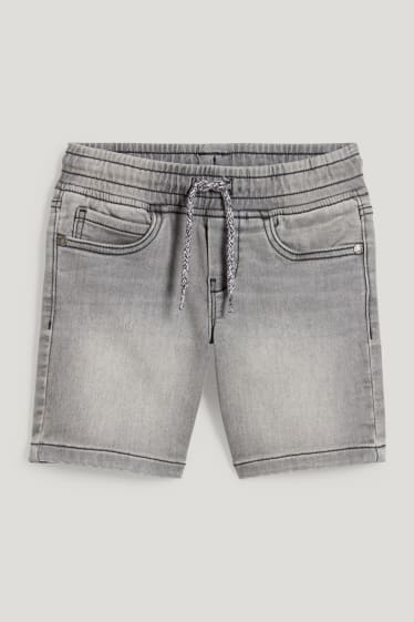 Toddler Boys - Jeans-Bermudas - Jog Denim - grau
