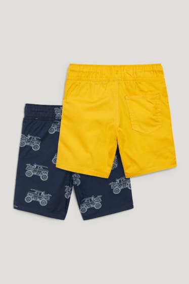Exklusiv Online - Multipack 2er - Shorts - dunkelblau