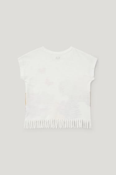 Toddler Girls - Kurzarmshirt - cremeweiss