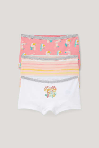 Toddler Girls - Multipack of 3 - shorts - rose