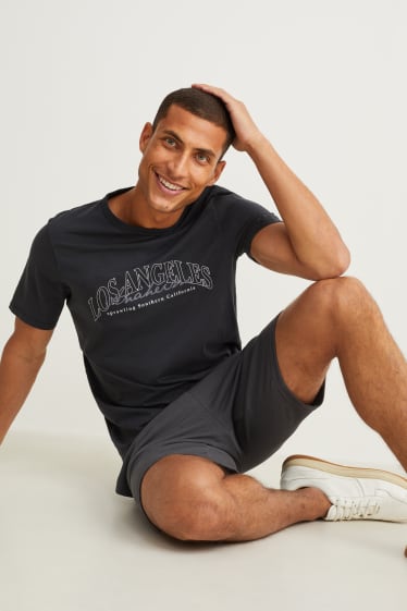 Hombre - Camiseta - negro
