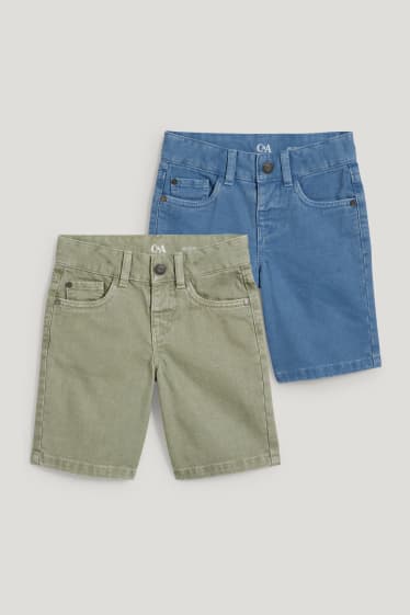 Toddler Boys - Multipack 2er - Shorts - grün