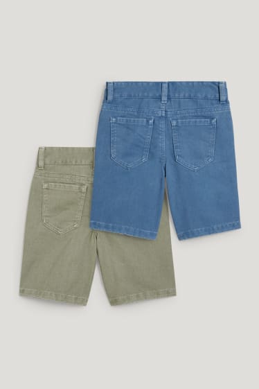 Toddler Boys - Set van 2 - shorts - groen