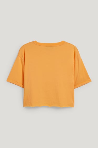 Clockhouse Girls - CLOCKHOUSE - krótki T-shirt - pomarańczowy