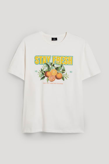 Clockhouse niños - Camiseta - blanco roto