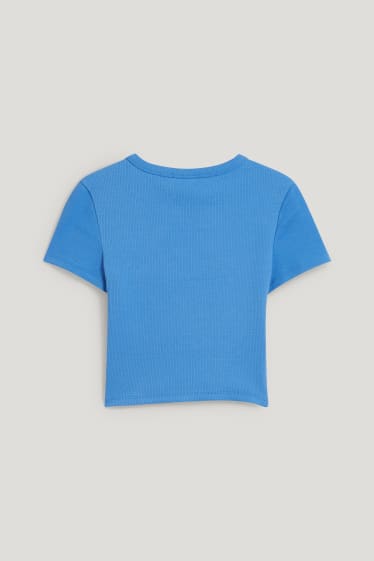 Clockhouse Girls - CLOCKHOUSE - korte top - blauw