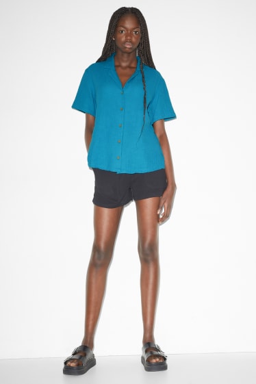 Clockhouse Girls - CLOCKHOUSE - blusa - petrolio