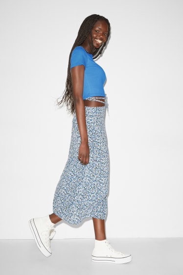 Clockhouse Girls - CLOCKHOUSE - korte top - blauw