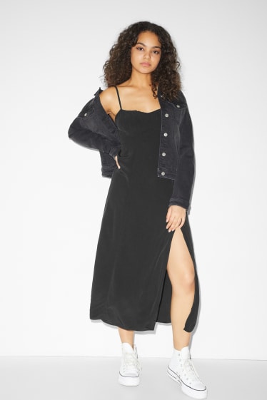Clockhouse Girls - CLOCKHOUSE - column dress - black