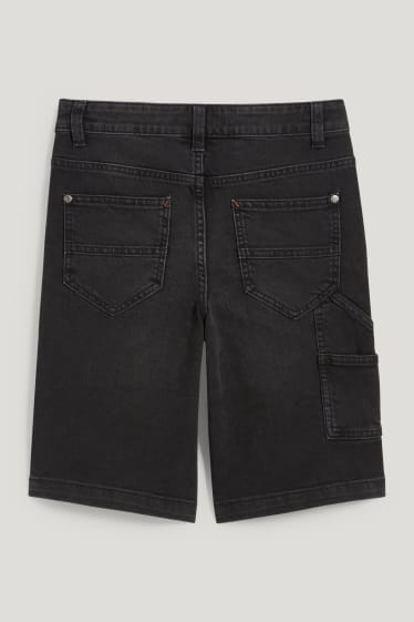 Kids Boys - Jeans-Shorts - jeans-dunkelgrau