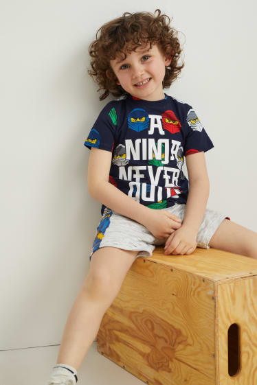 Toddler Boys - Lego Ninjago - T-shirt - donkerblauw