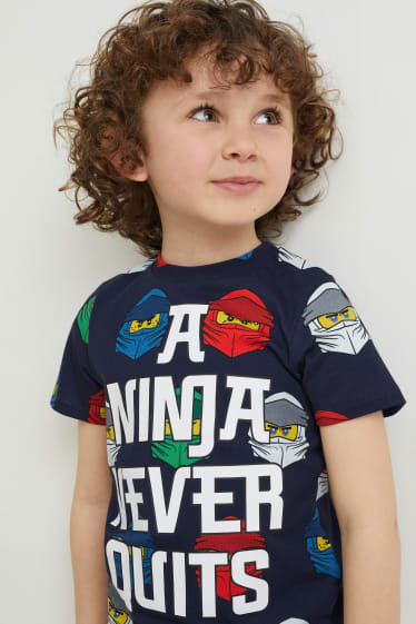 Toddler Boys - Lego Ninjago - T-shirt - donkerblauw